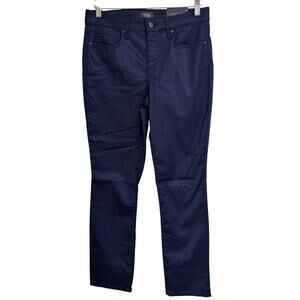 NYDJ Not Your Daughters Jeans Sheri Slim 8 Stretch Slimming Blue Nip Tuck New